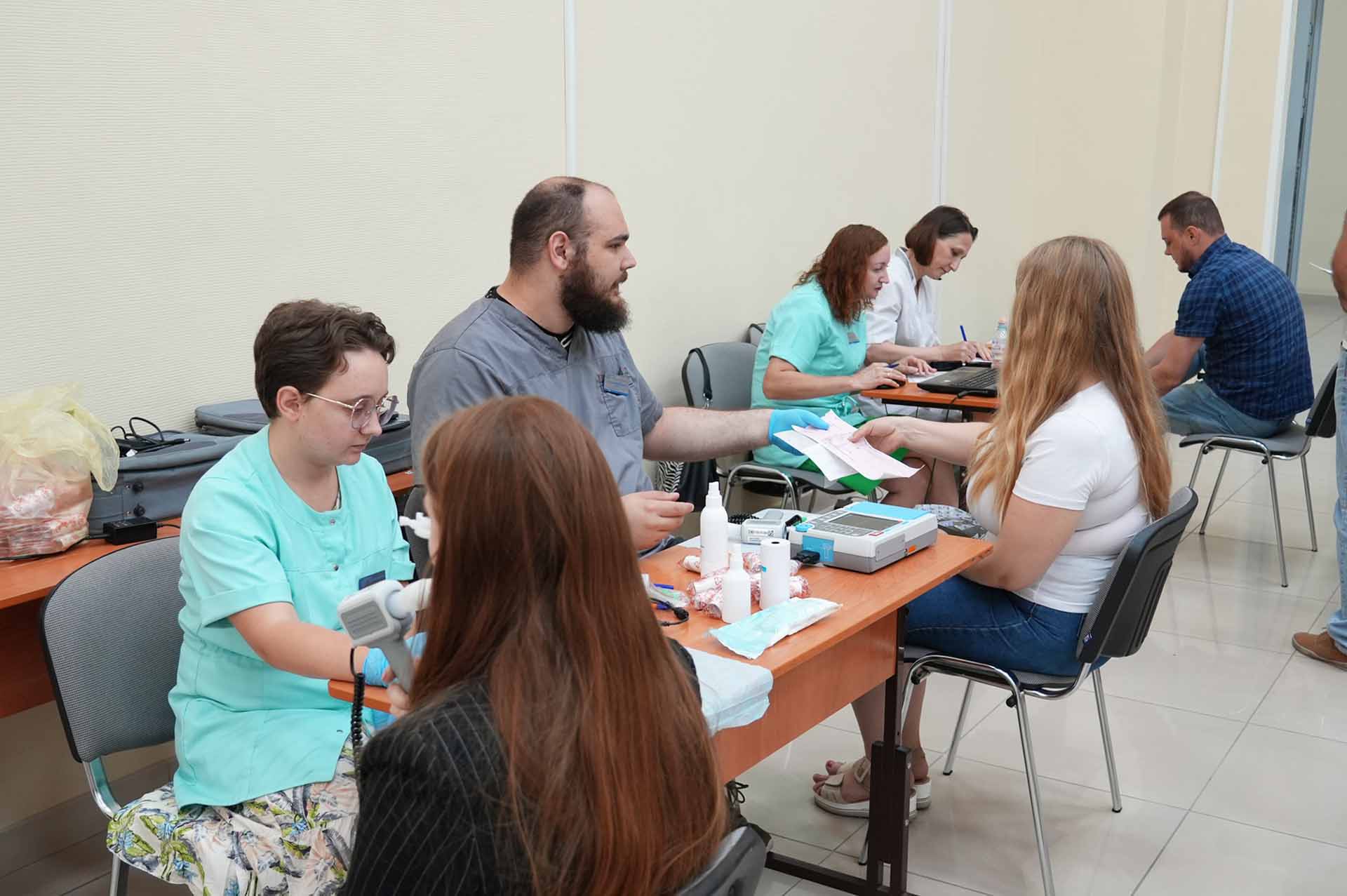 На&nbsp;авиапредприятии в&nbsp;Новосибирске провели выездной медосмотр