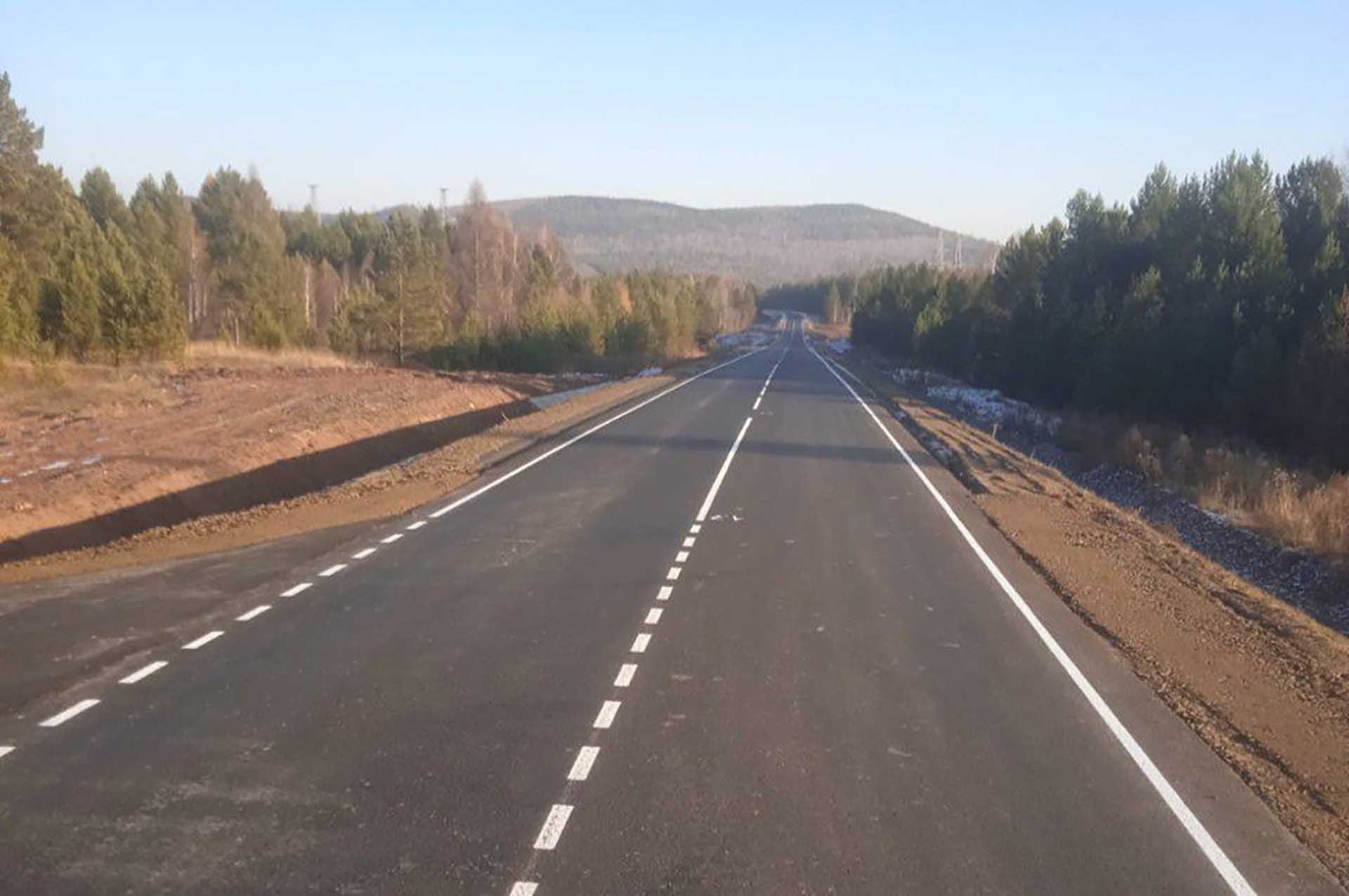 Два участка дороги Тайшет — Чуна — Братск в Приангарье обновят в этом году