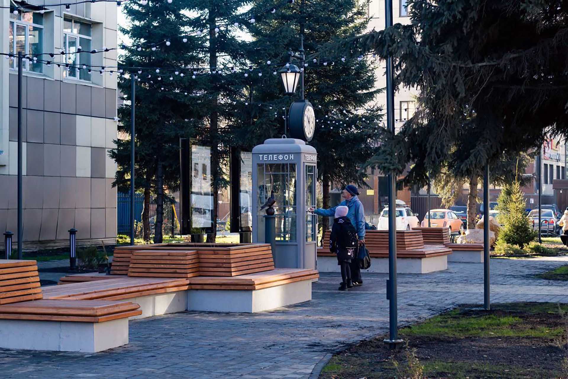 В&nbsp;Горно-Алтайске благоустроили 6&nbsp;общественных и&nbsp;дворовых территорий