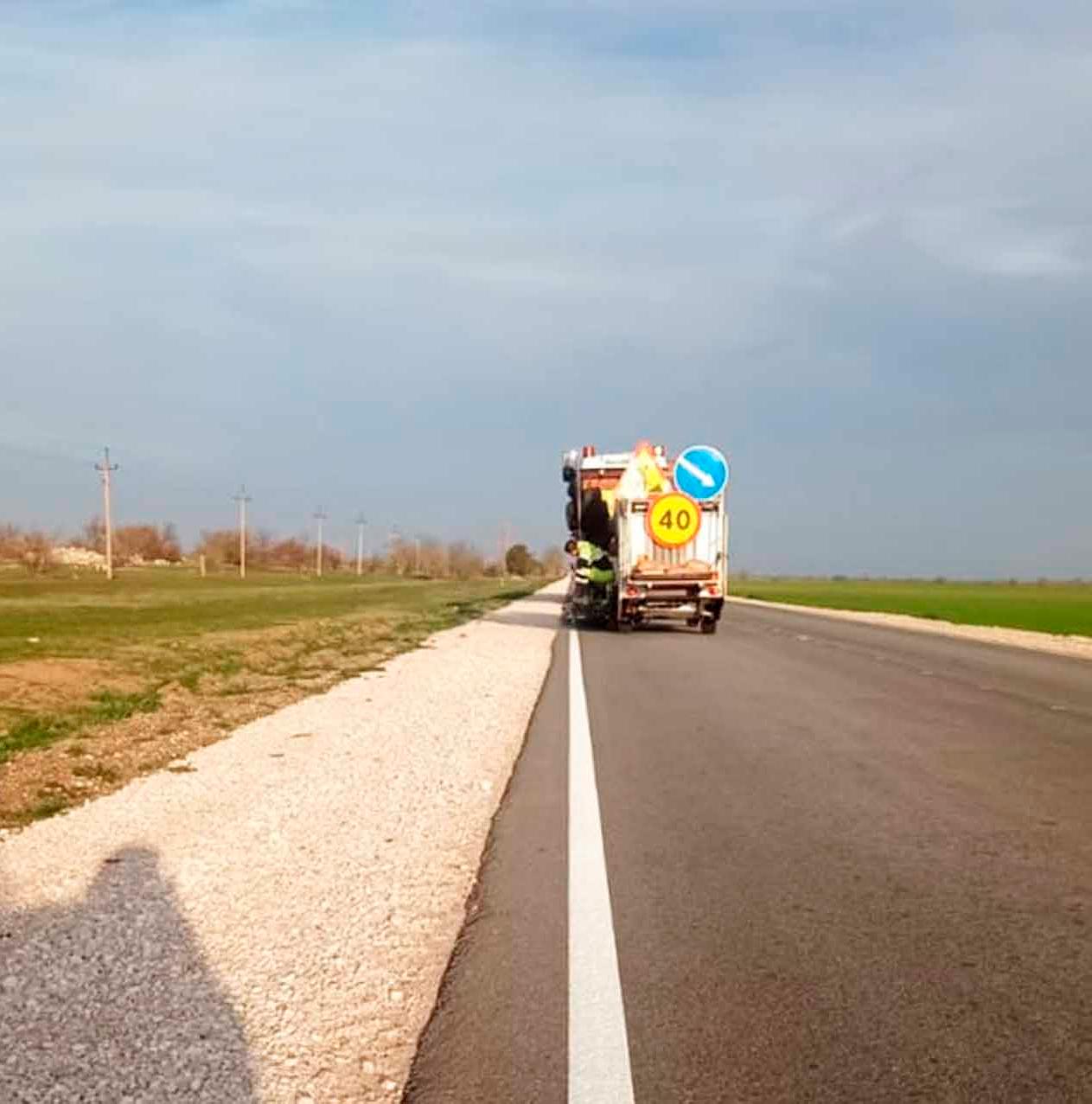 В&nbsp;Крыму завершается ремонт дороги Днепровка&nbsp;&mdash; Роскошное