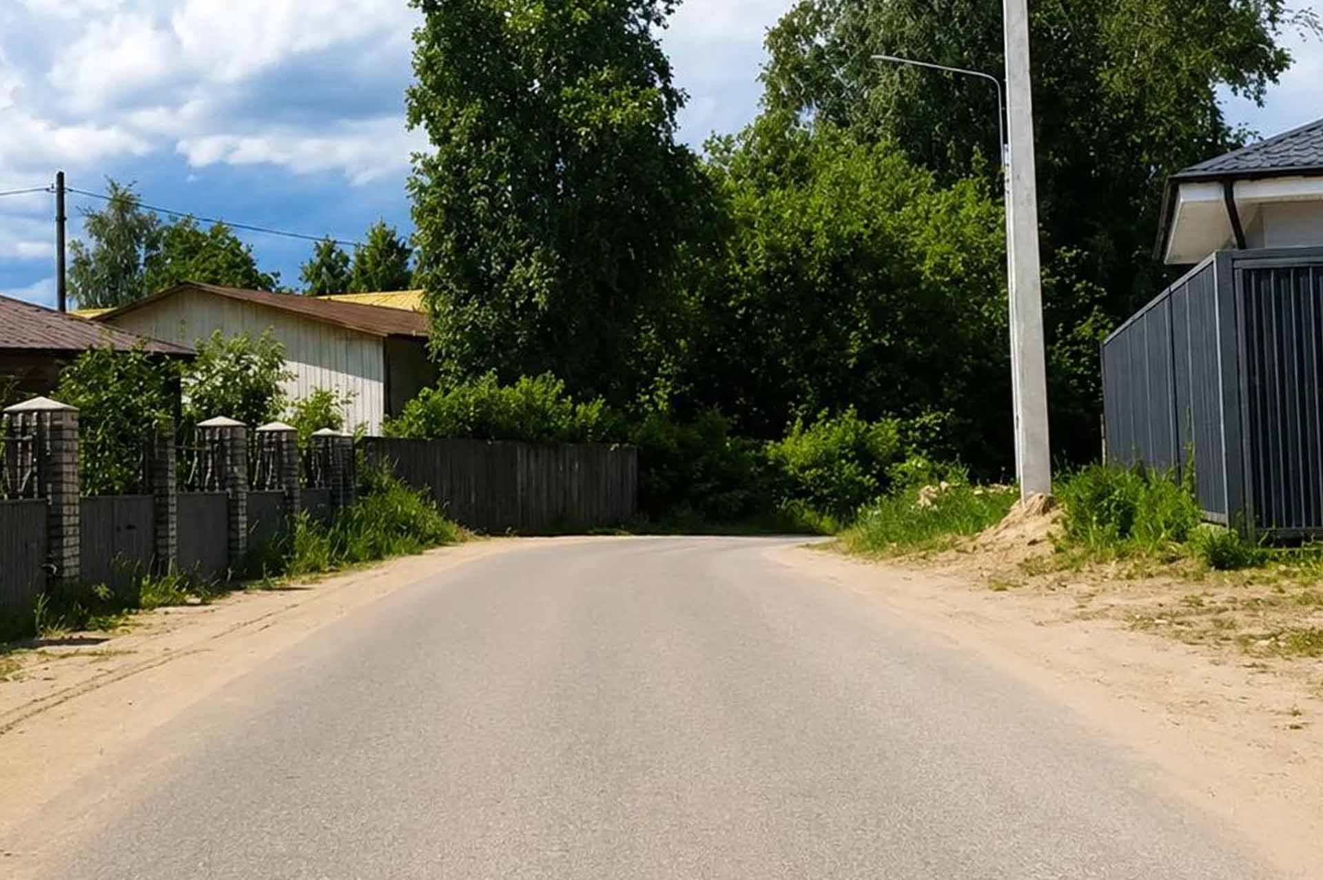 В&nbsp;поселке Память Парижской Коммуны Нижегородской области провели освещение
