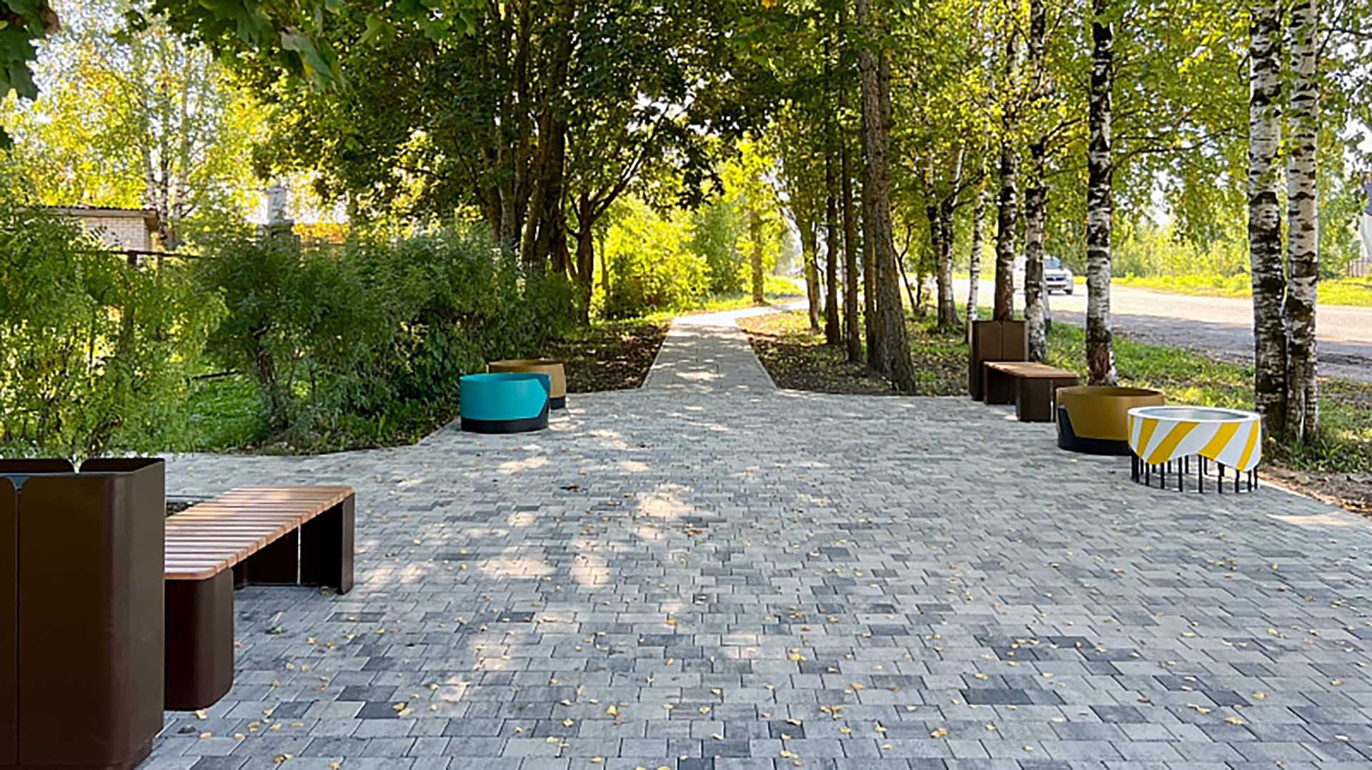 На&nbsp;Архангельской улице в&nbsp;Каргополе благоустроили тротуар