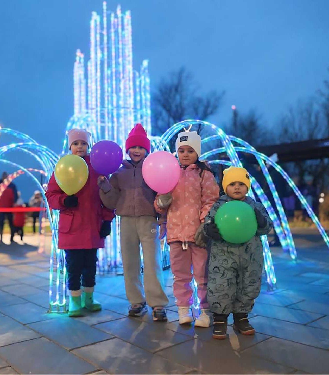 В&nbsp;подмосковном поселке Сычево открыли обновленный сквер