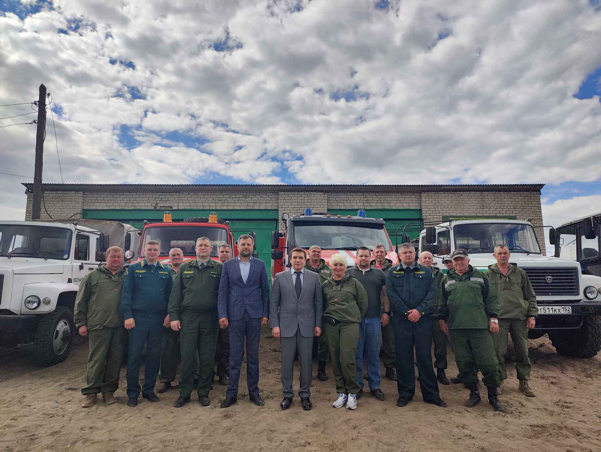 В&nbsp;Нижегородской области модернизировали лесопожарную станцию