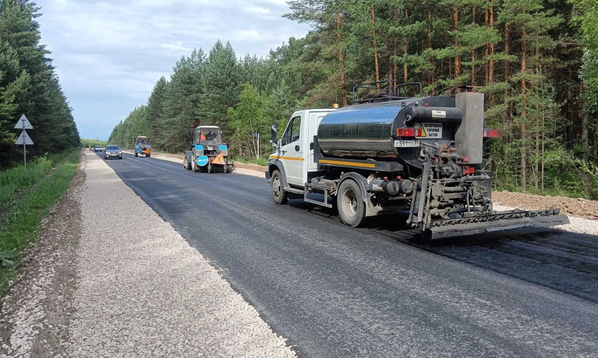 Во&nbsp;Владимирской области отремонтируют дорогу северного обхода Камешкова