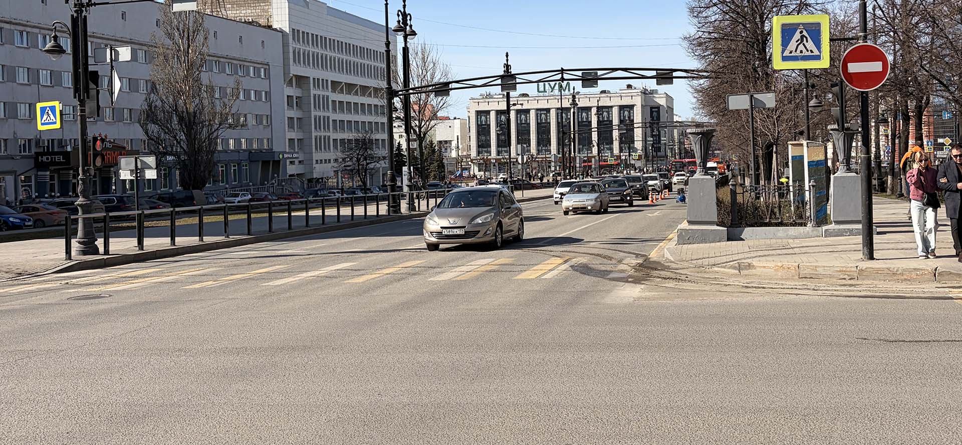 В&nbsp;Перми отремонтируют часть Комсомольского проспекта