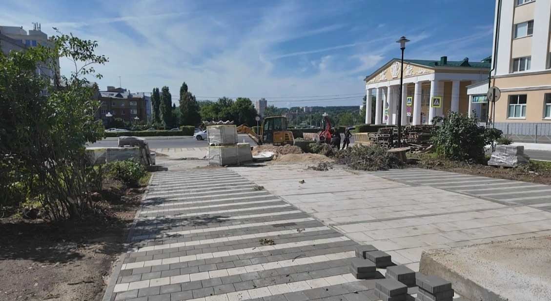 До&nbsp;конца лета в&nbsp;Саранске завершат преображение сквера по&nbsp;улице Пролетарской