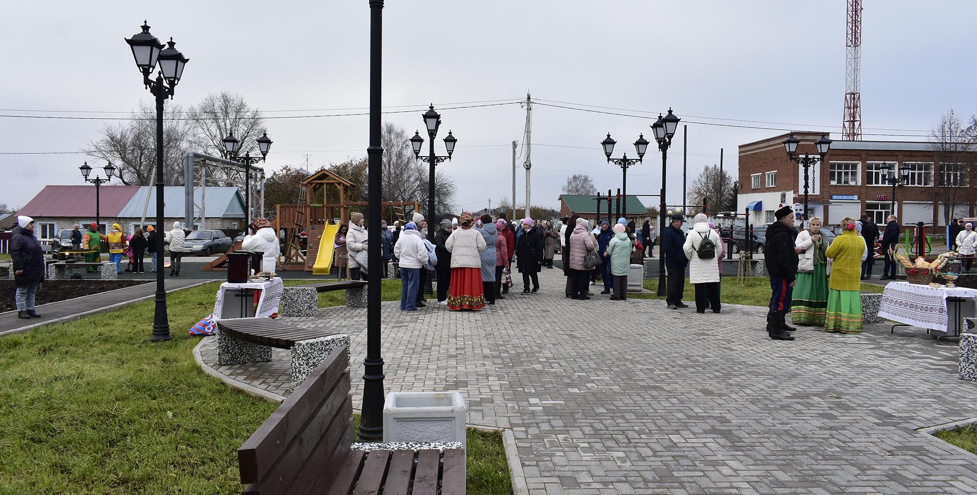 В&nbsp;селе Каракулино Удмуртской Республики открыли новый сквер