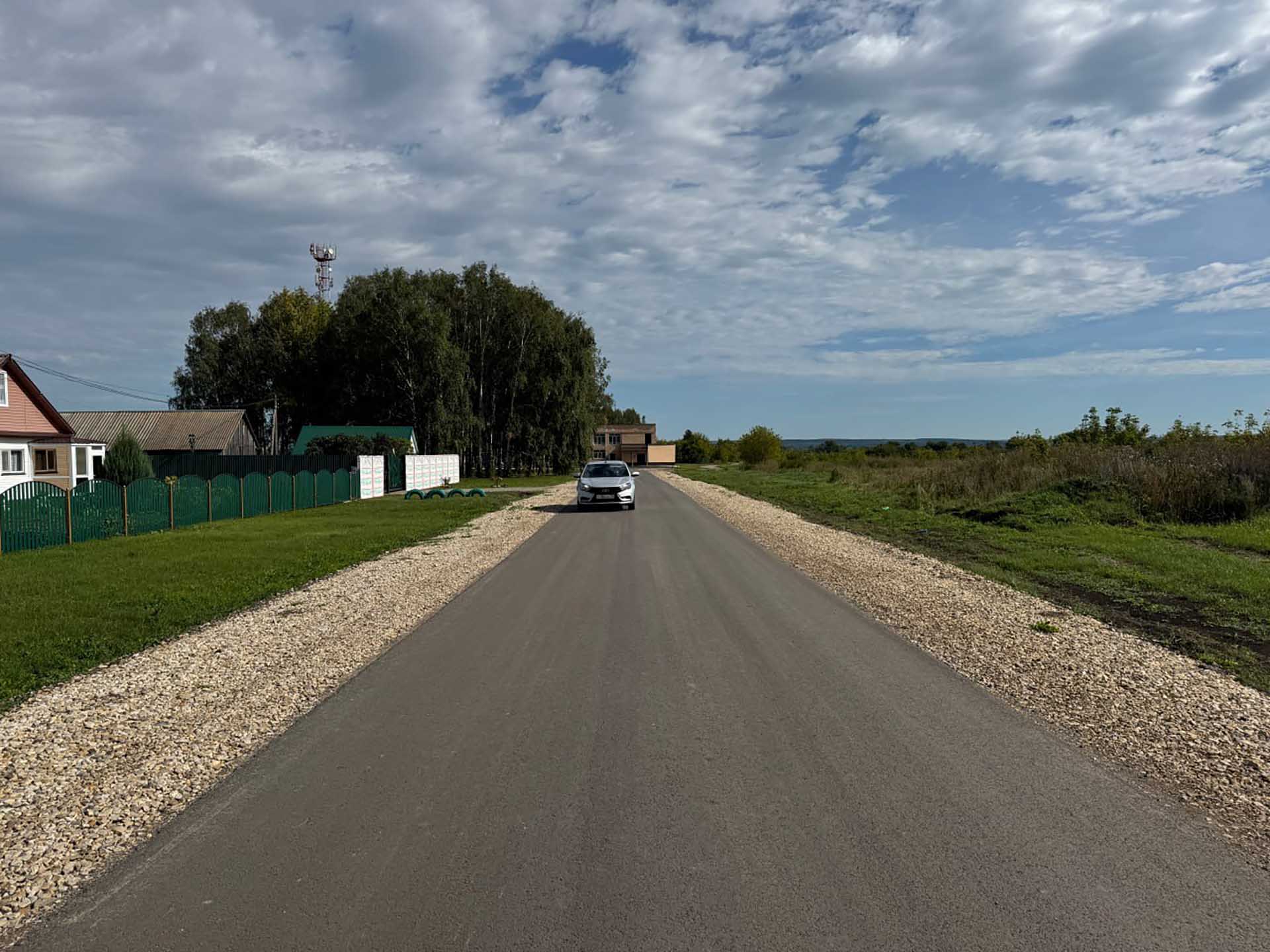 В&nbsp;Пензенской области отремонтировали подъезд к&nbsp;селу Большой Колояр