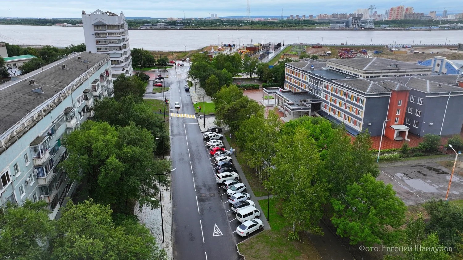 В&nbsp;Благовещенске отремонтировали улицу Театральную