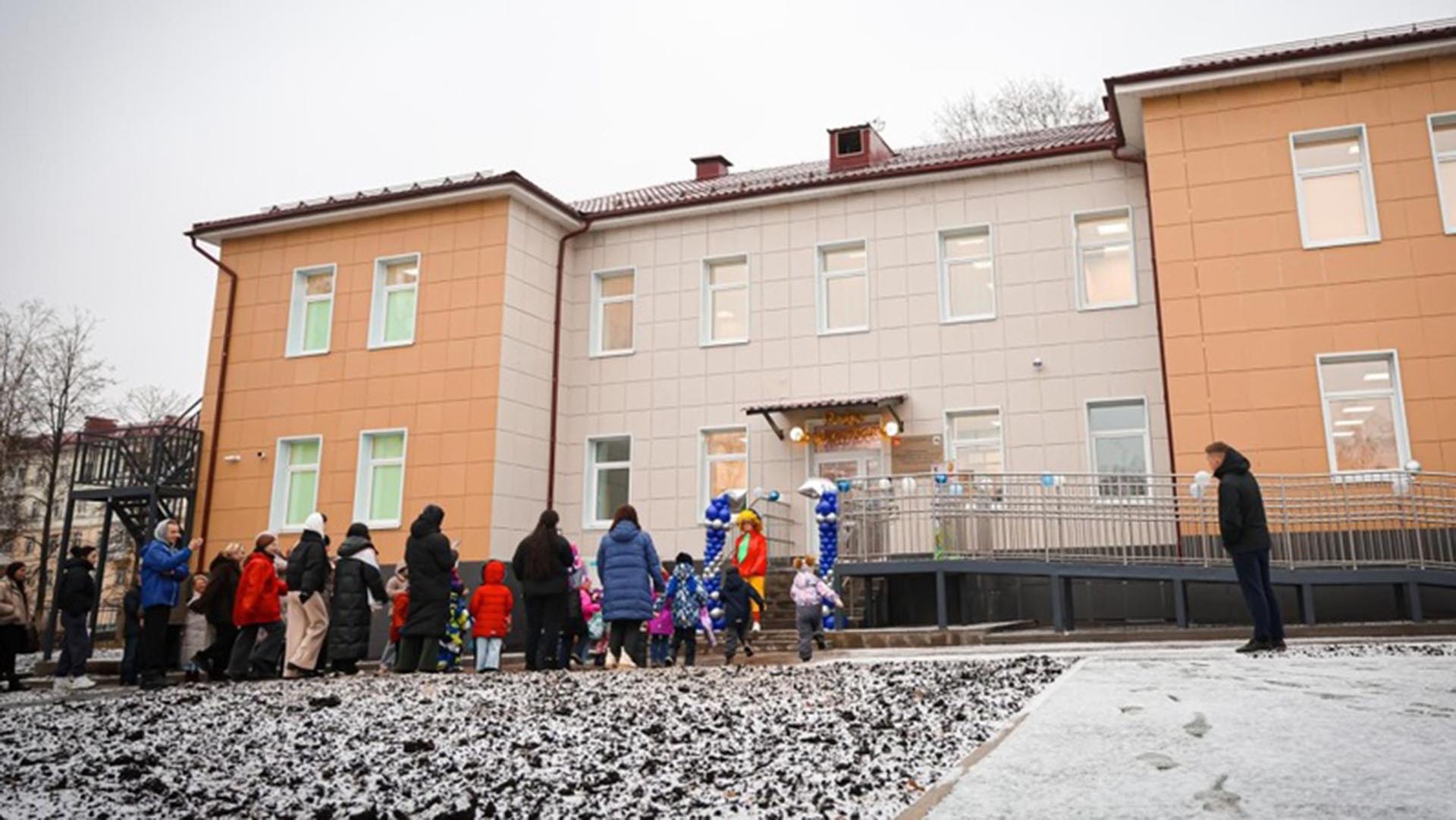 В&nbsp;подмосковном Клину открыли обновленное дошкольное отделение лицея № 10