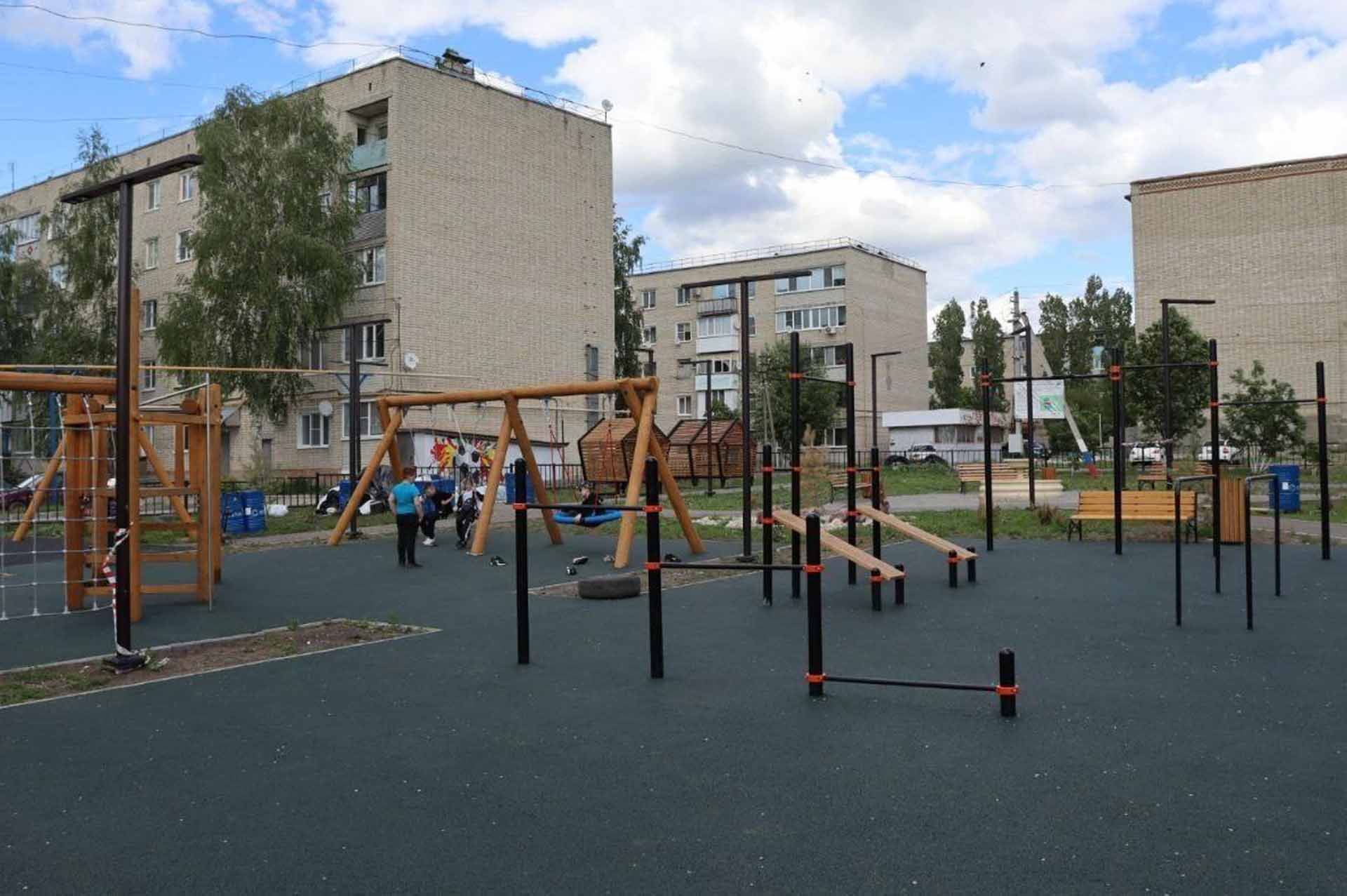 В&nbsp;Аткарске Саратовской области благоустроили два сквера
