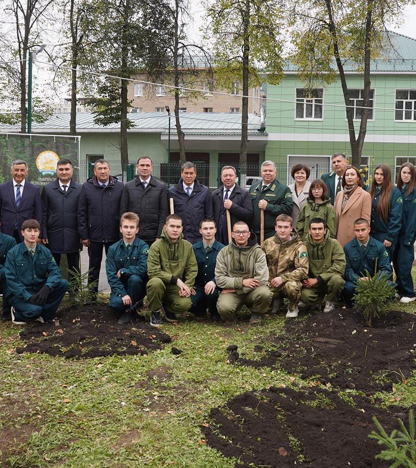 В&nbsp;Уфе высадили Студенческую аллею