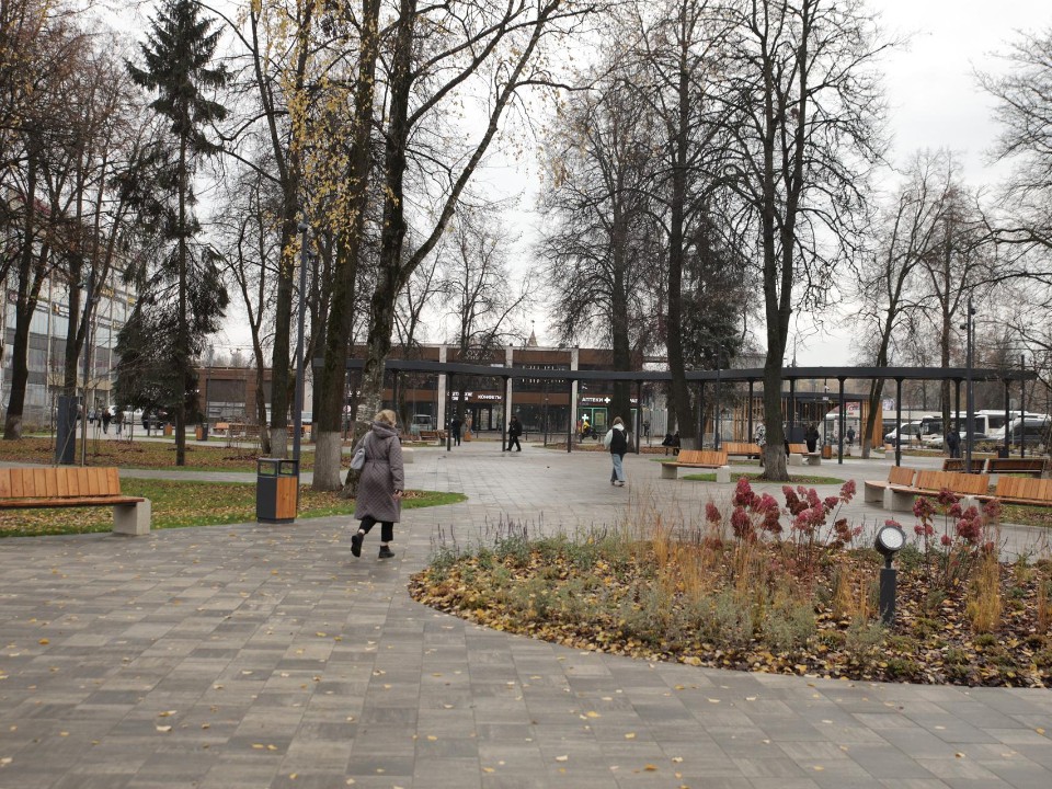 В&nbsp;подмосковном Ногинске открыли обновленный сквер Карла Маркса