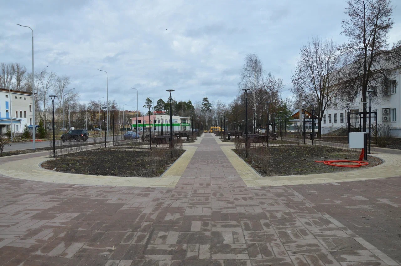 В&nbsp;Кулебаках Нижегородской области обновили площадь Ленина