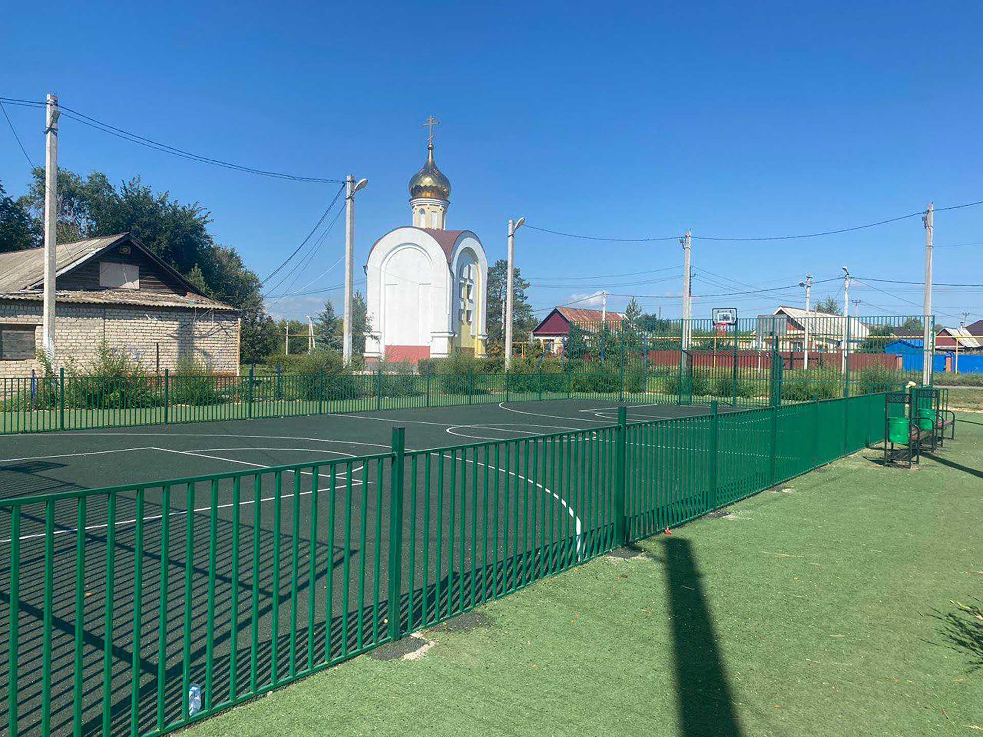 В&nbsp;селе Кошки в&nbsp;Самарской области появилась новая спортивная площадка