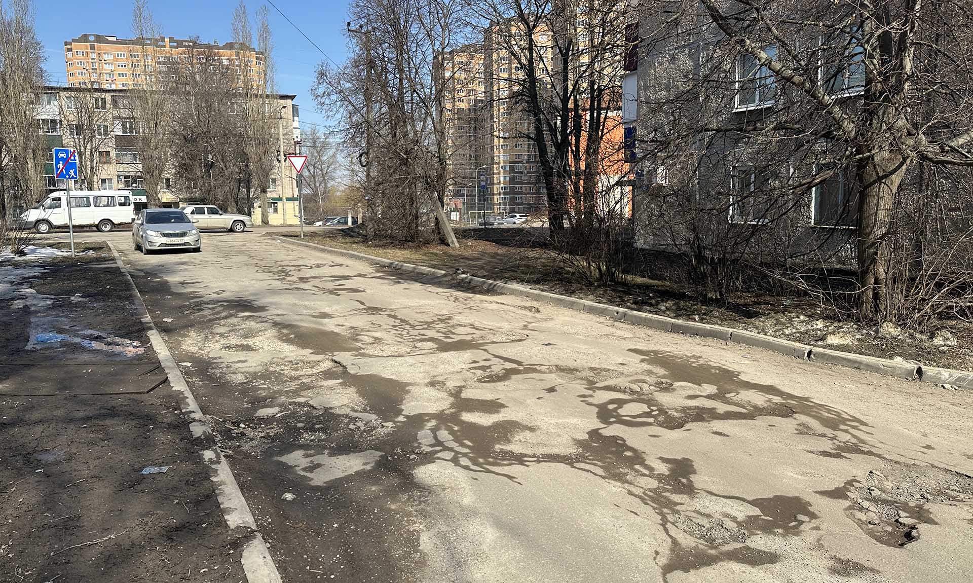 В&nbsp;Липецке стартовал ремонт улицы Агрономической