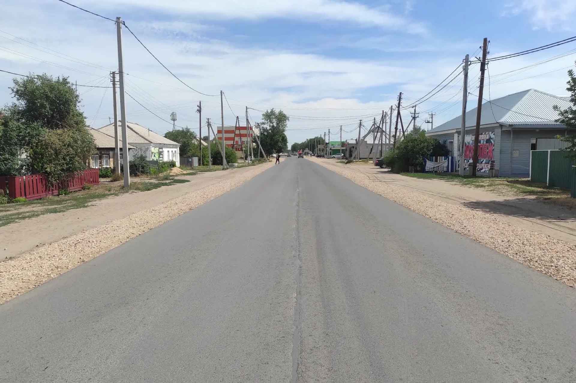 В&nbsp;селе Волчиха Алтайского края обновили участок центральной улицы Ленина