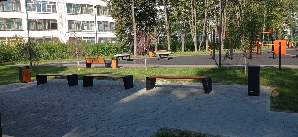 В&nbsp;Кимовске Тульской области провели второй этап благоустройства сквера