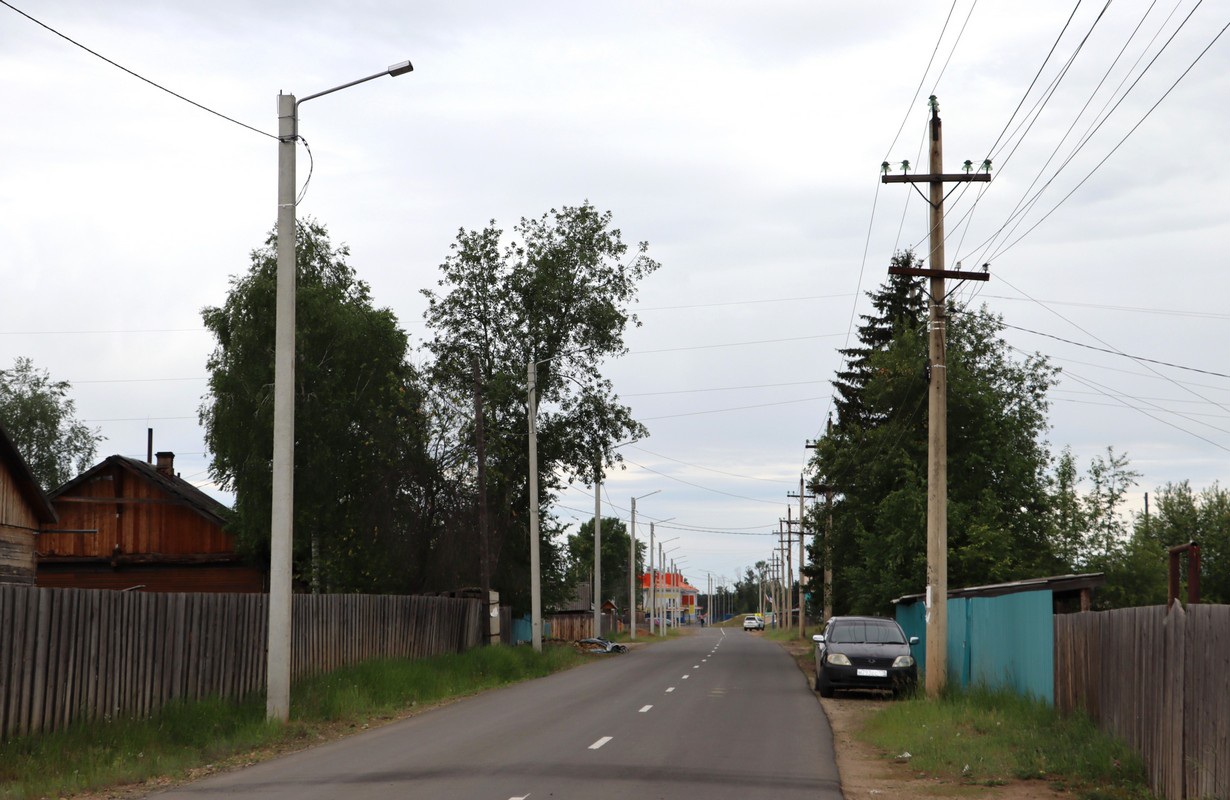 В&nbsp;поселке Октябрьском в&nbsp;Приангарье установили уличное освещение