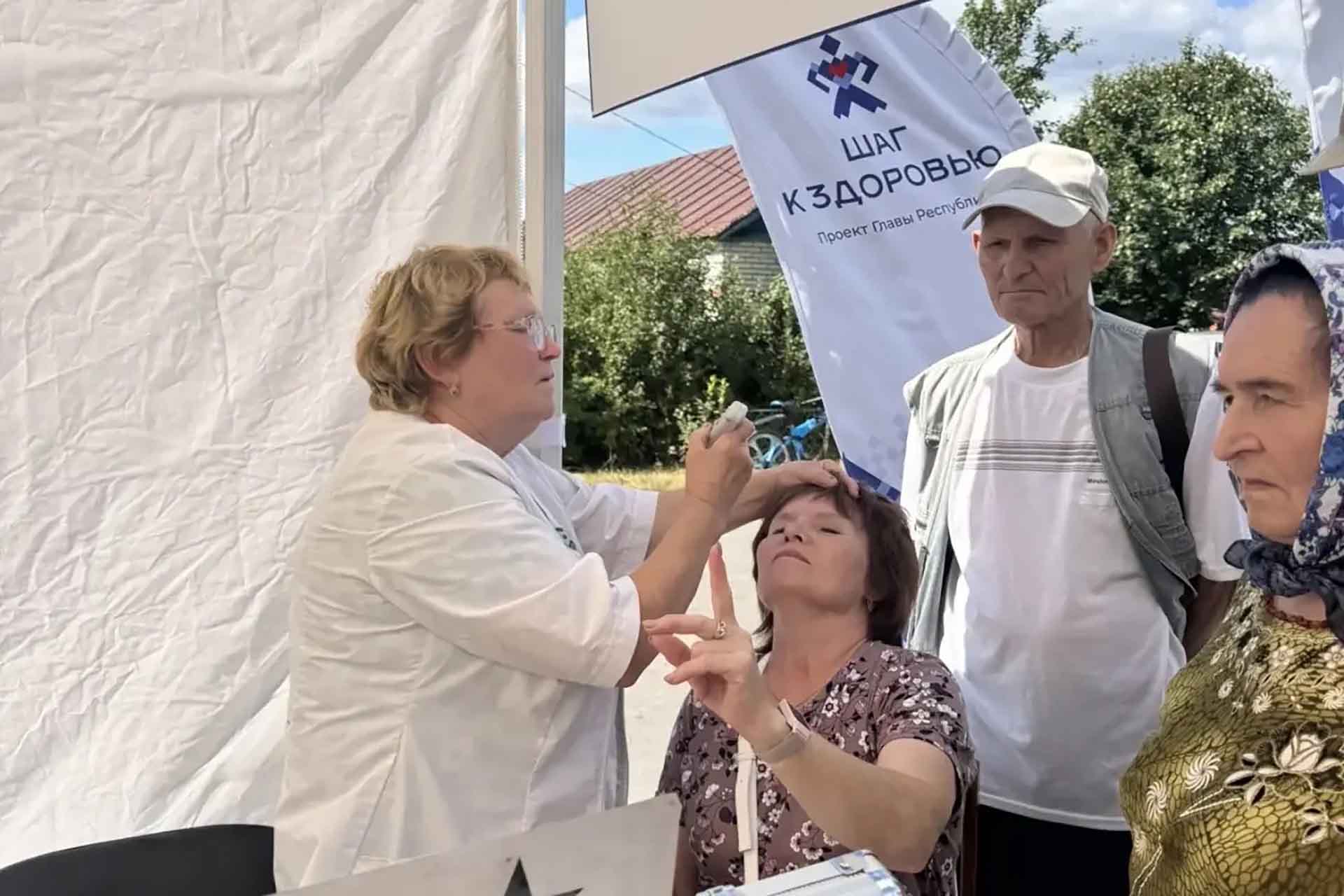 В&nbsp;селе Большое Чеменево Чувашии обследовали более 150&nbsp;жителей