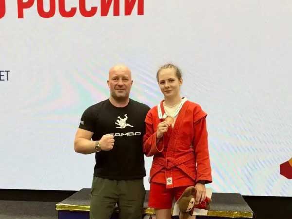 Спортсменка из&nbsp;Люберец выиграла бронзу первенства России по&nbsp;самбо