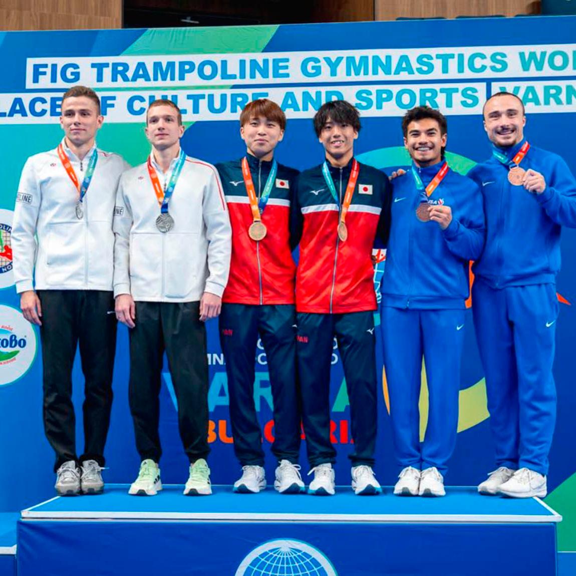 Спортсмен из&nbsp;Татарстана выиграл серебро Кубка мира по&nbsp;прыжкам на&nbsp;батуте