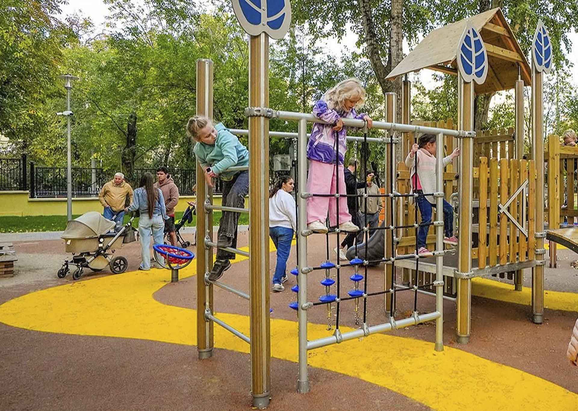 В&nbsp;Москве преобразили территорию Милютинского сада