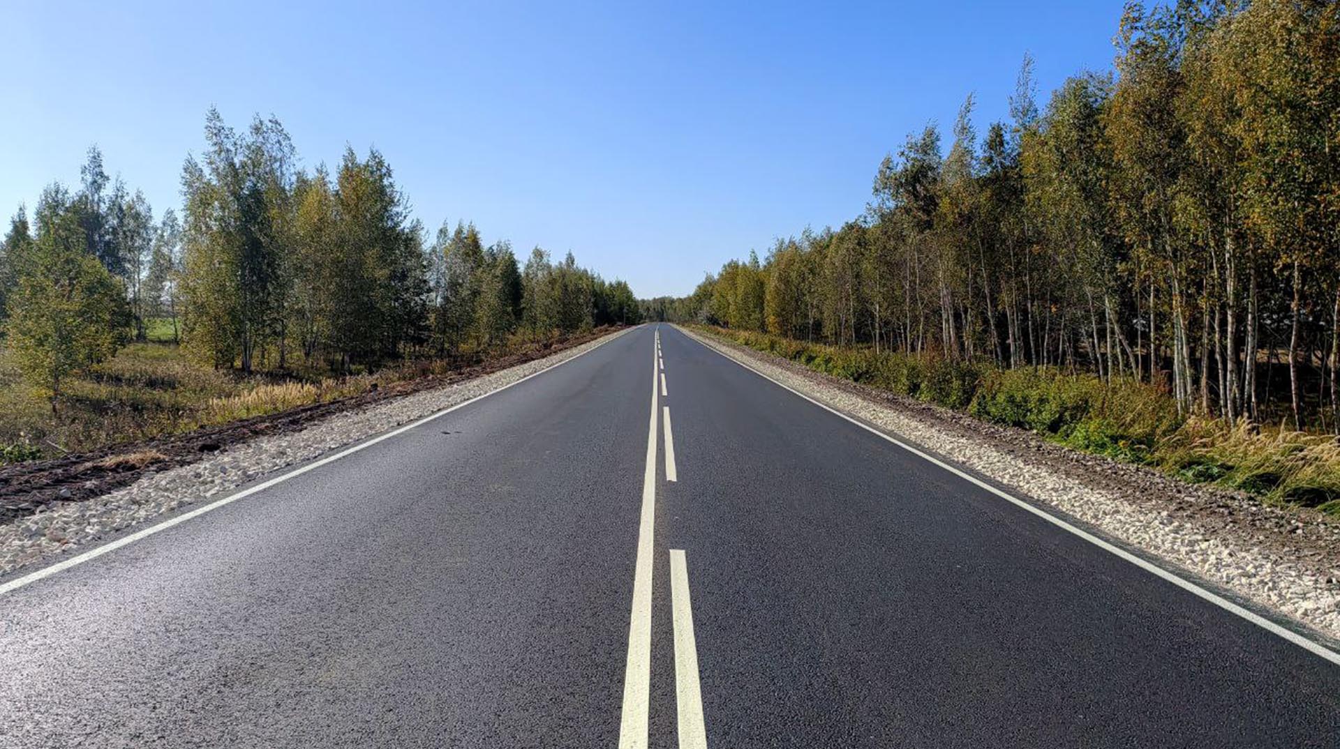В&nbsp;Тульской области обновили автодорогу Венев&nbsp;&mdash; Серебряные Пруды