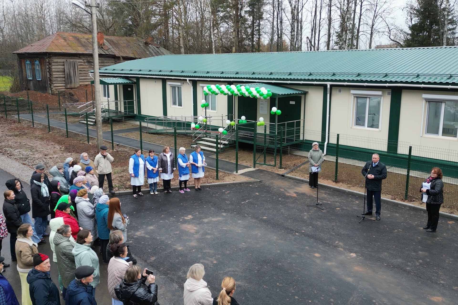 В удмуртском селе Сосновка открылась новая врачебная амбулатория