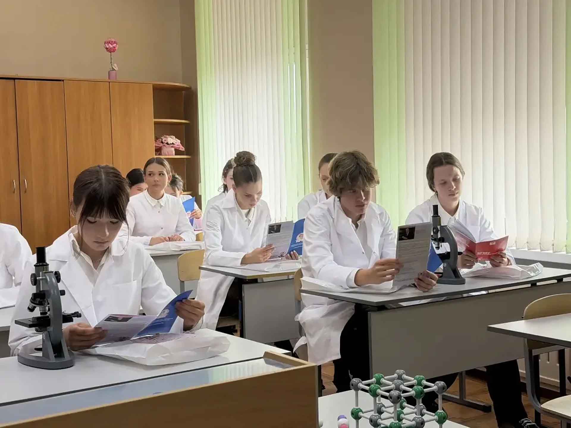 В&nbsp;лицее № 62&nbsp;Уфы открыли медицинский класс