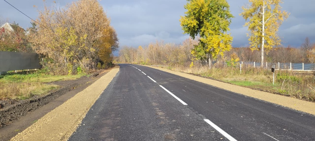 В&nbsp;Воронежской области обновили дорогу к&nbsp;селу Большая Трещевка