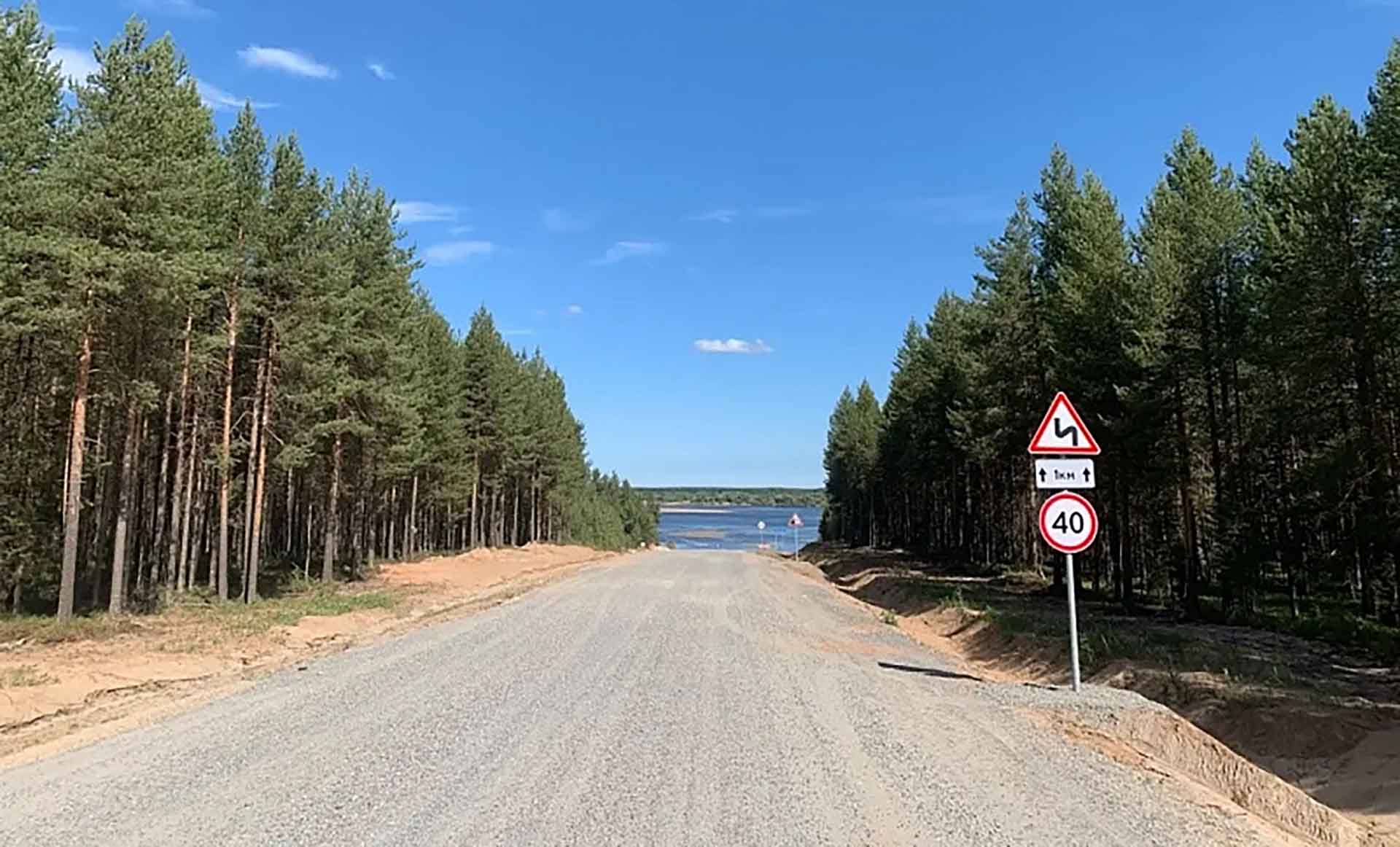 На&nbsp;участке трассы Архангельск&nbsp;&mdash; Мезень досрочно завершили ремонт
