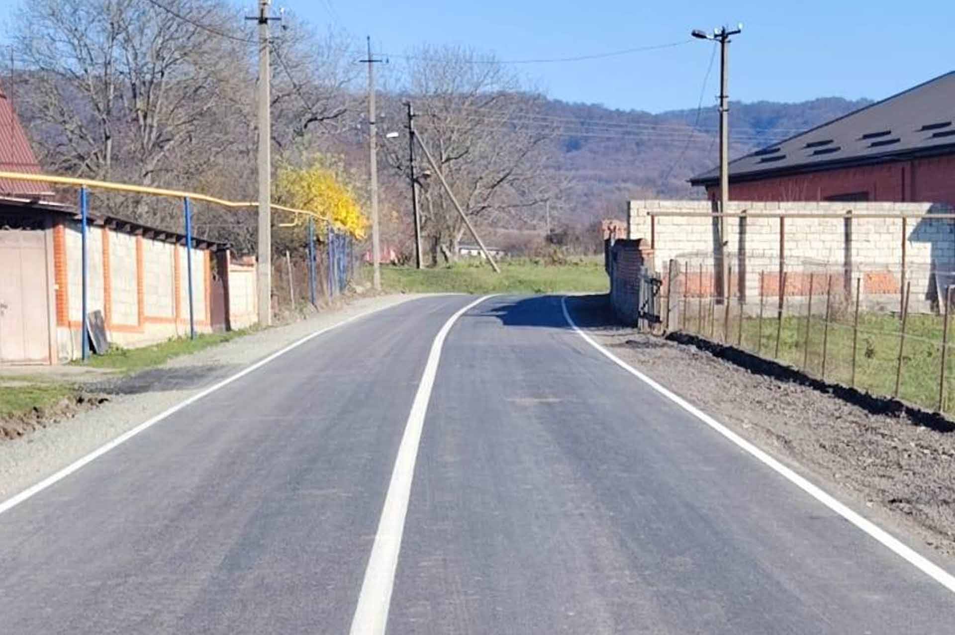 В&nbsp;Северной Осетии отремонтировали участок дороги Владикавказ&nbsp;&mdash; Комгарон