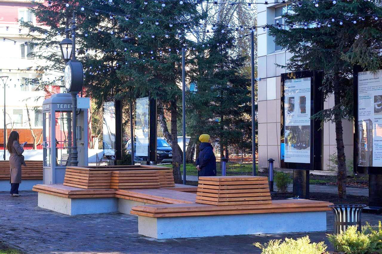 В&nbsp;Горно-Алтайске открыли сквер Связистов