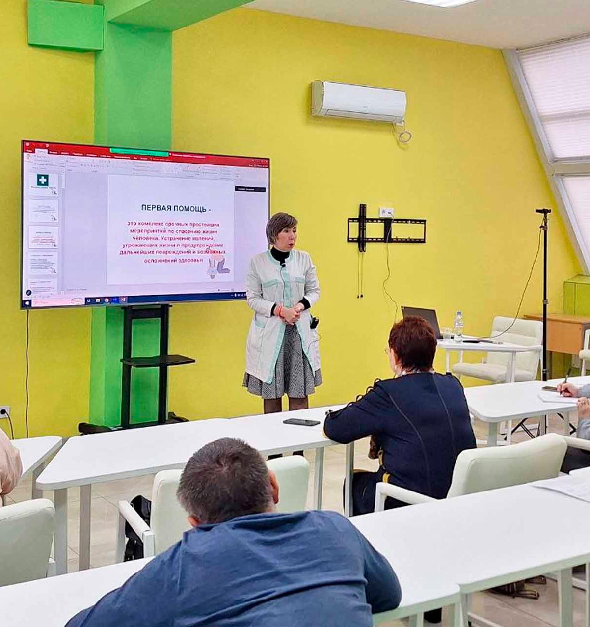 Волгоградские предприниматели освоили навыки оказания первой помощи