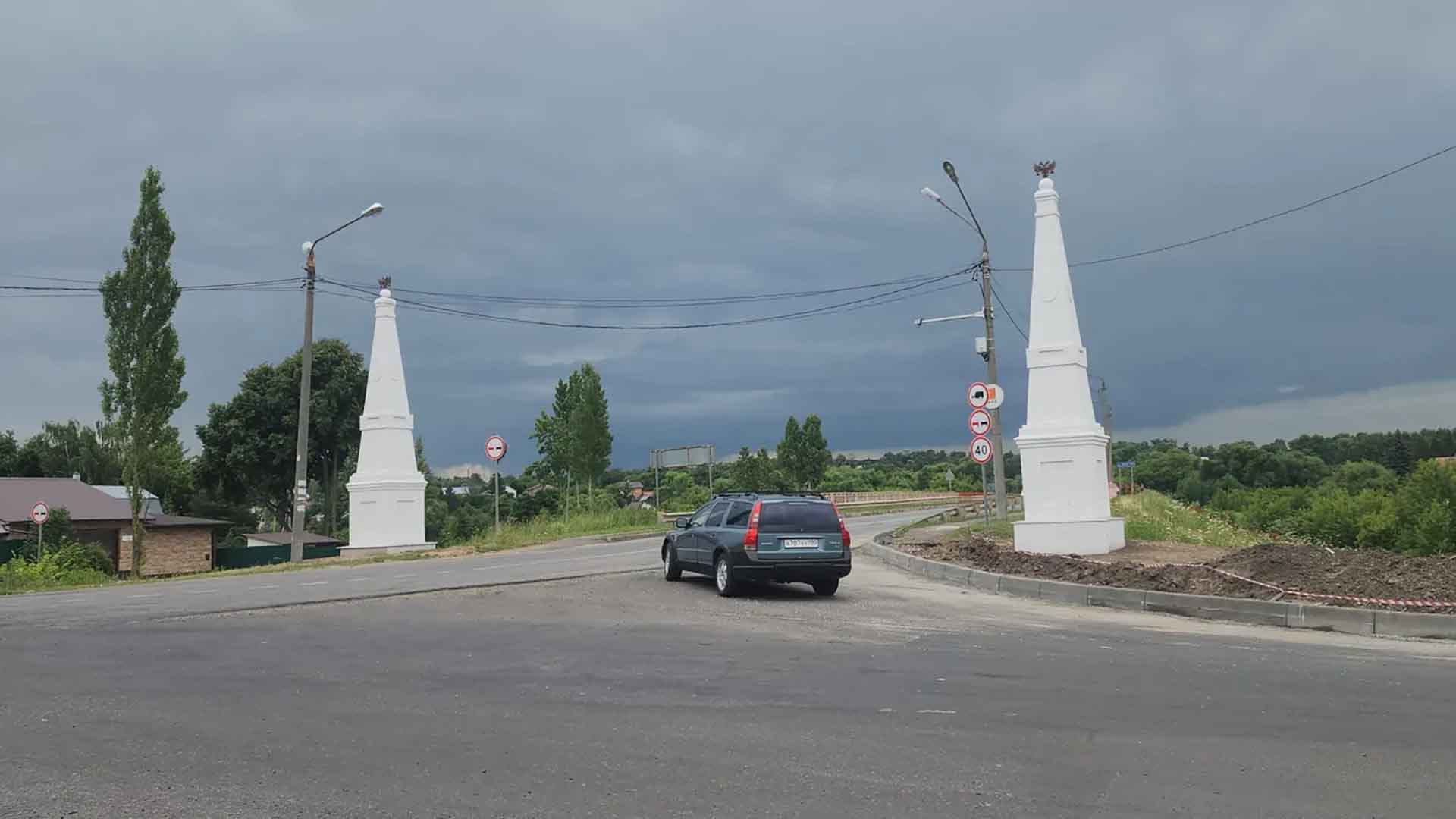 В&nbsp;подмосковном Зарайске установили исторические въездные городские заставы