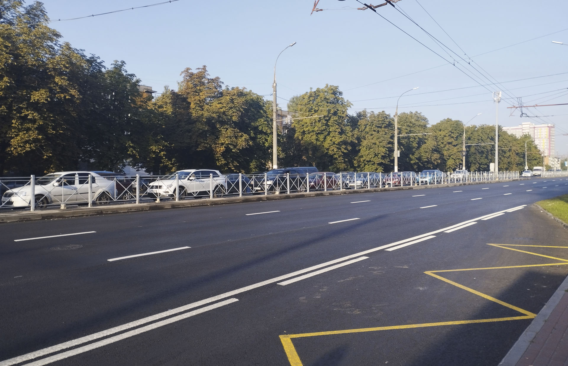 На&nbsp;участке Московского проспекта в&nbsp;Брянске сделали дополнительную полосу