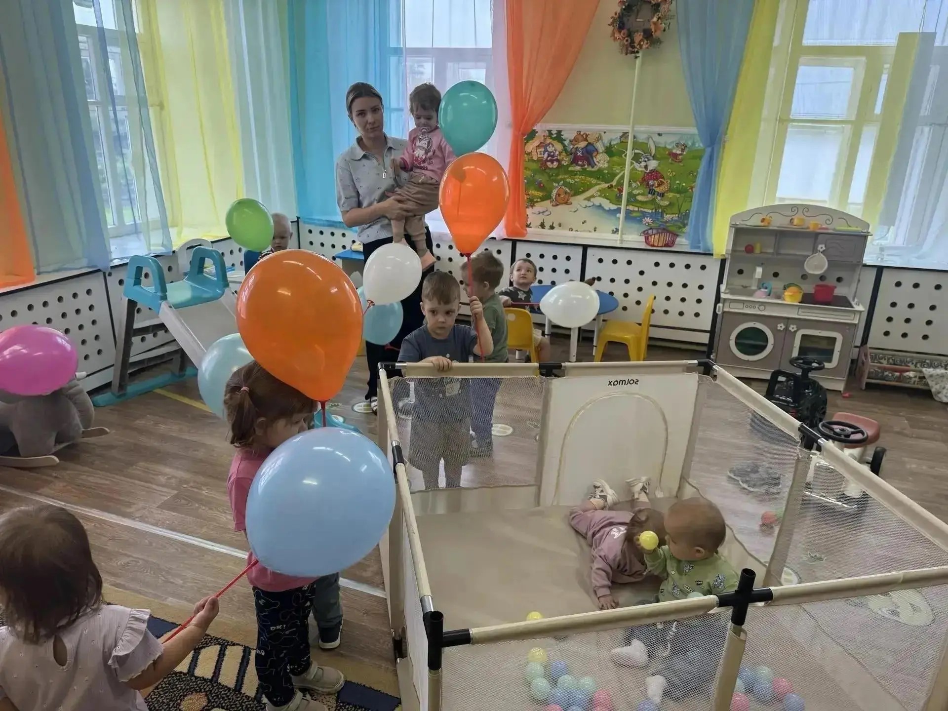 В&nbsp;2&nbsp;детсадах Тверской области открыли новые ясельные группы