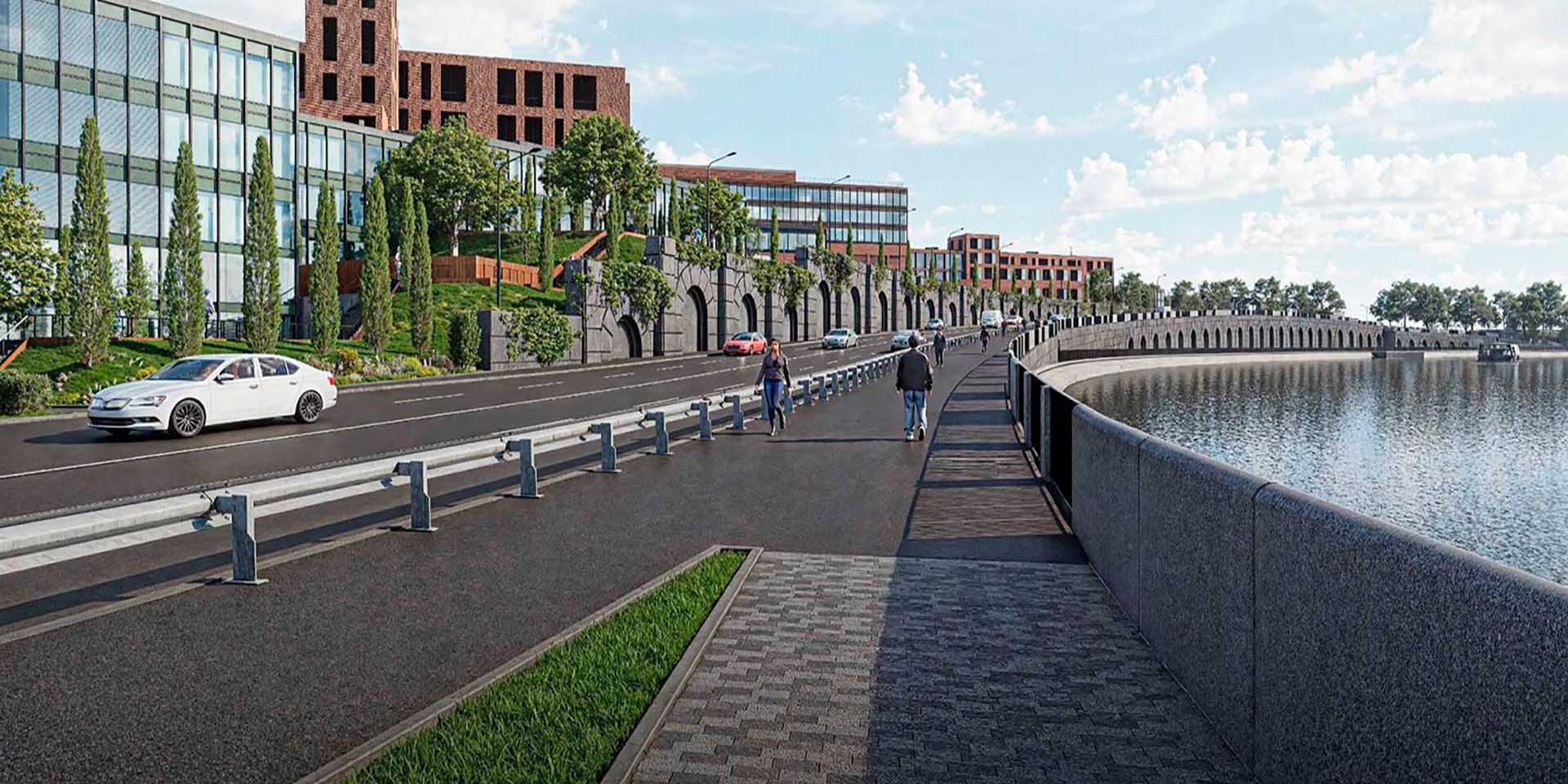 В&nbsp;Москве преобразятся Симоновская и&nbsp;Крутицкая набережные в&nbsp;2027&nbsp;году