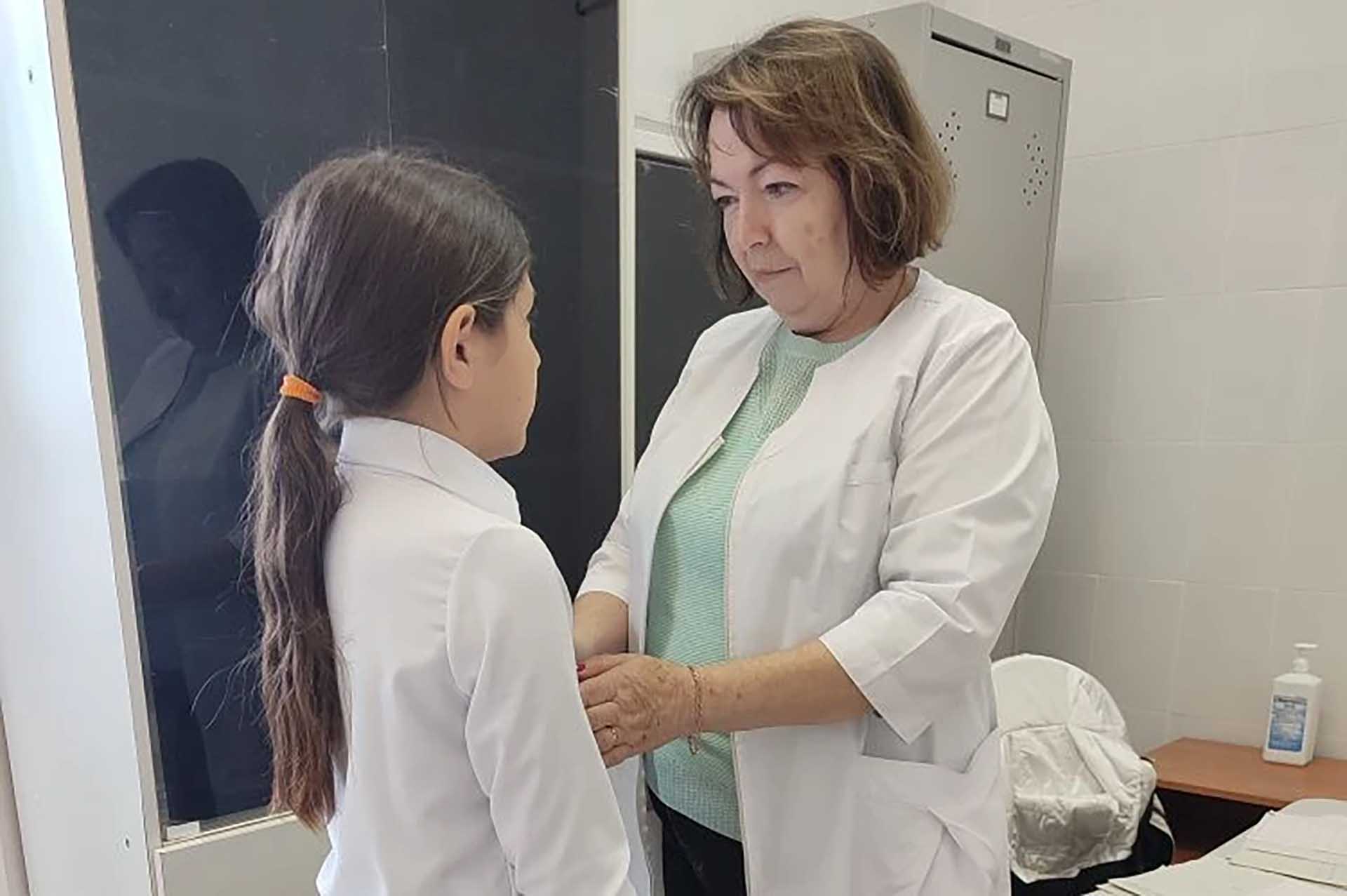 В&nbsp;Бутурлиновке Воронежской области ученики школы-интерната прошли медосмотр