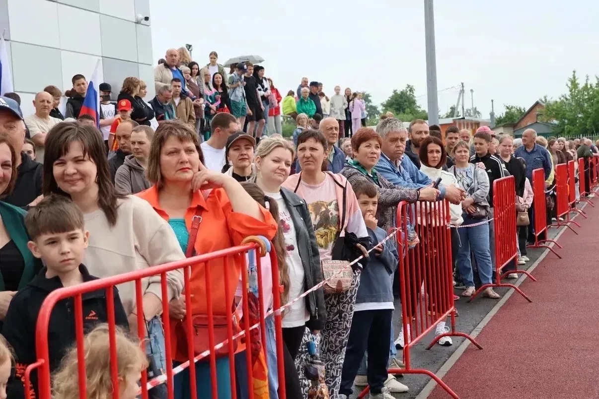В&nbsp;Киреевске Тульской области отремонтировали стадион &laquo;Юность&raquo;