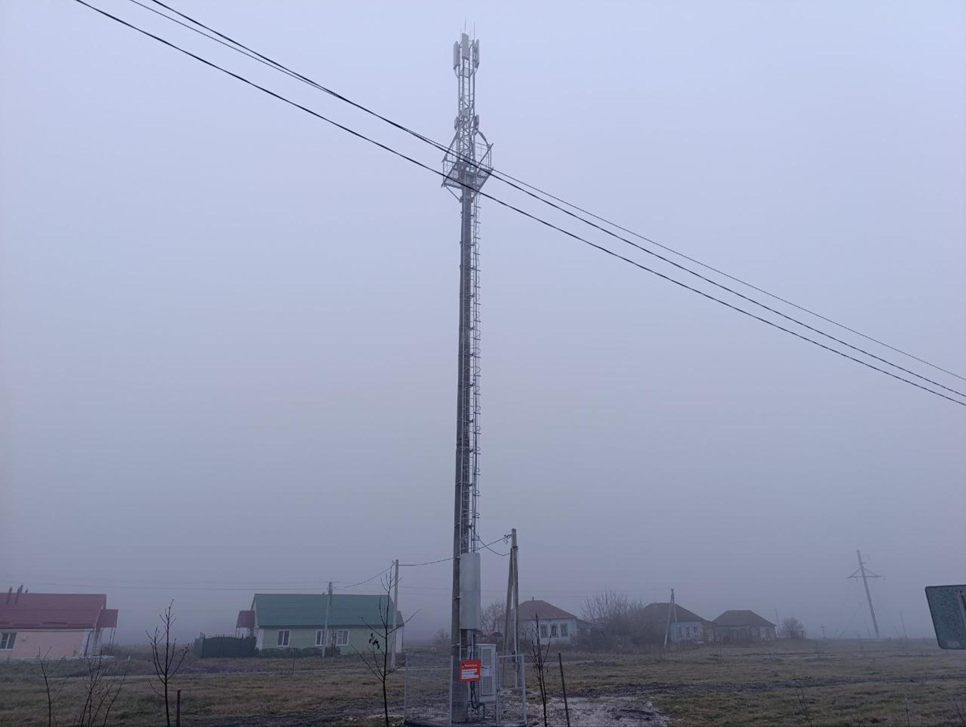 В&nbsp;Мантуровском районе Курской области установили станции сотовой связи