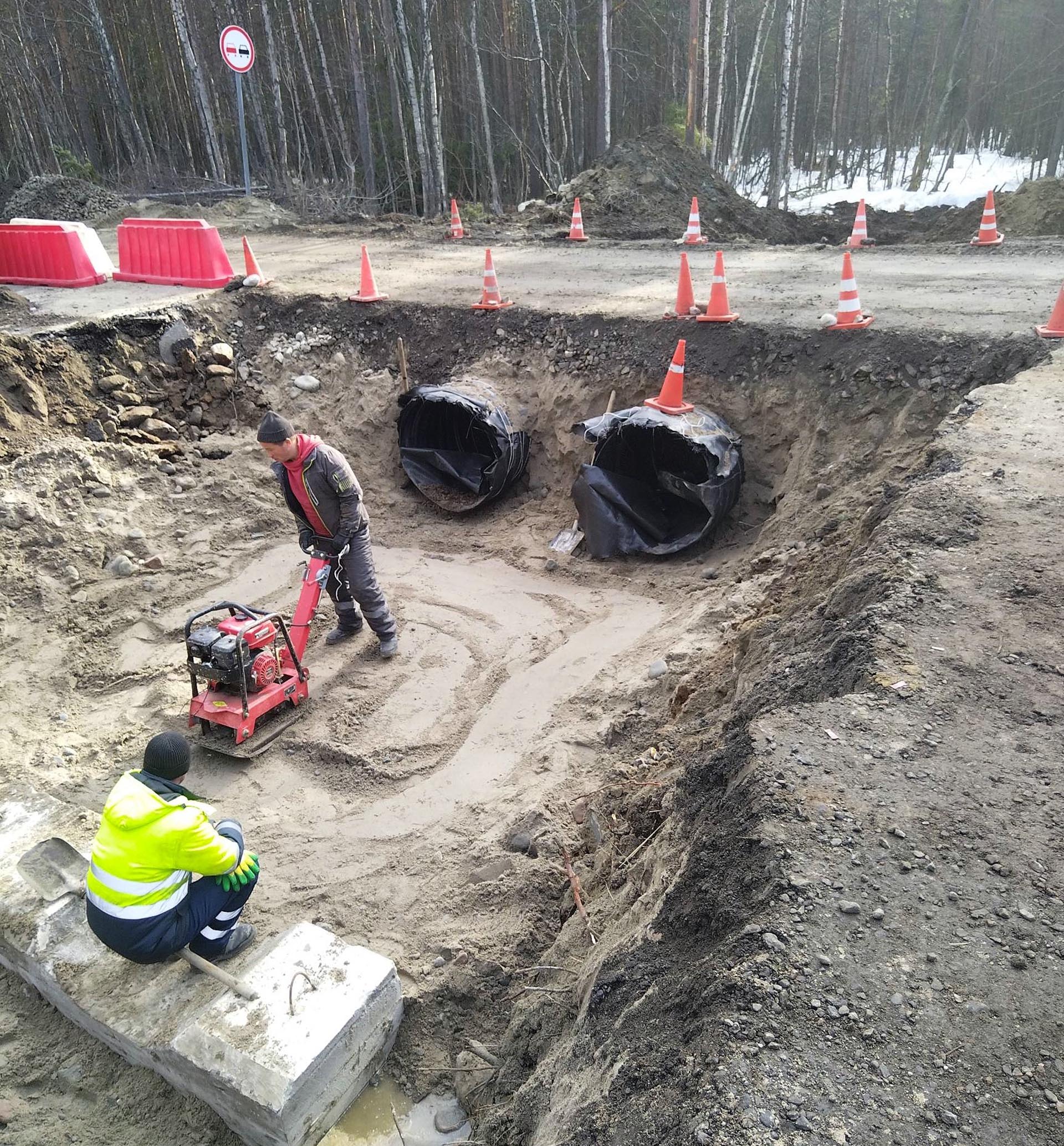 В&nbsp;Мурманской области стартовал ремонт дороги Кандалакша&nbsp;&mdash; Полярные Зори
