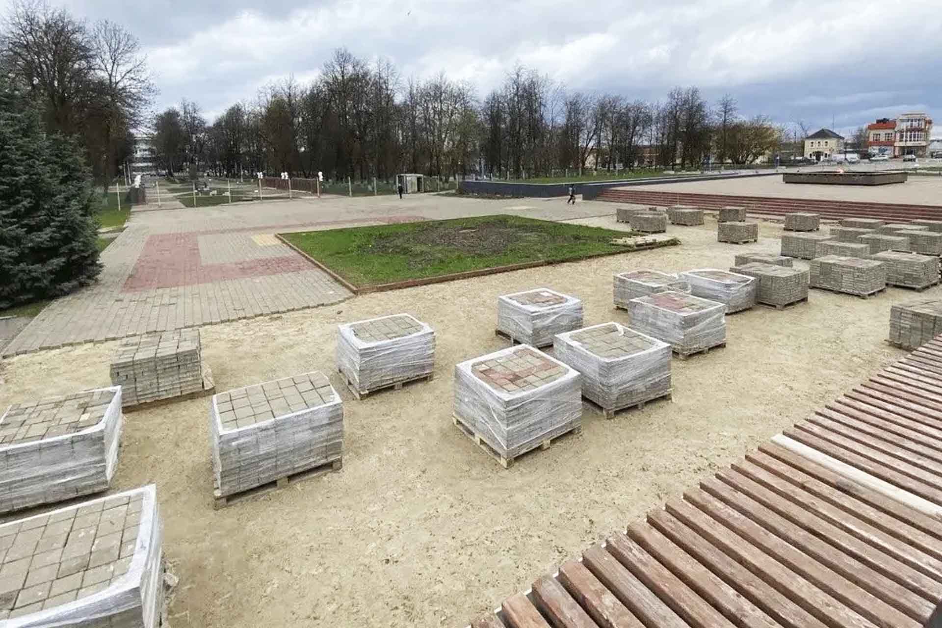В&nbsp;Людинове Калужской области благоустроят площадь Победы