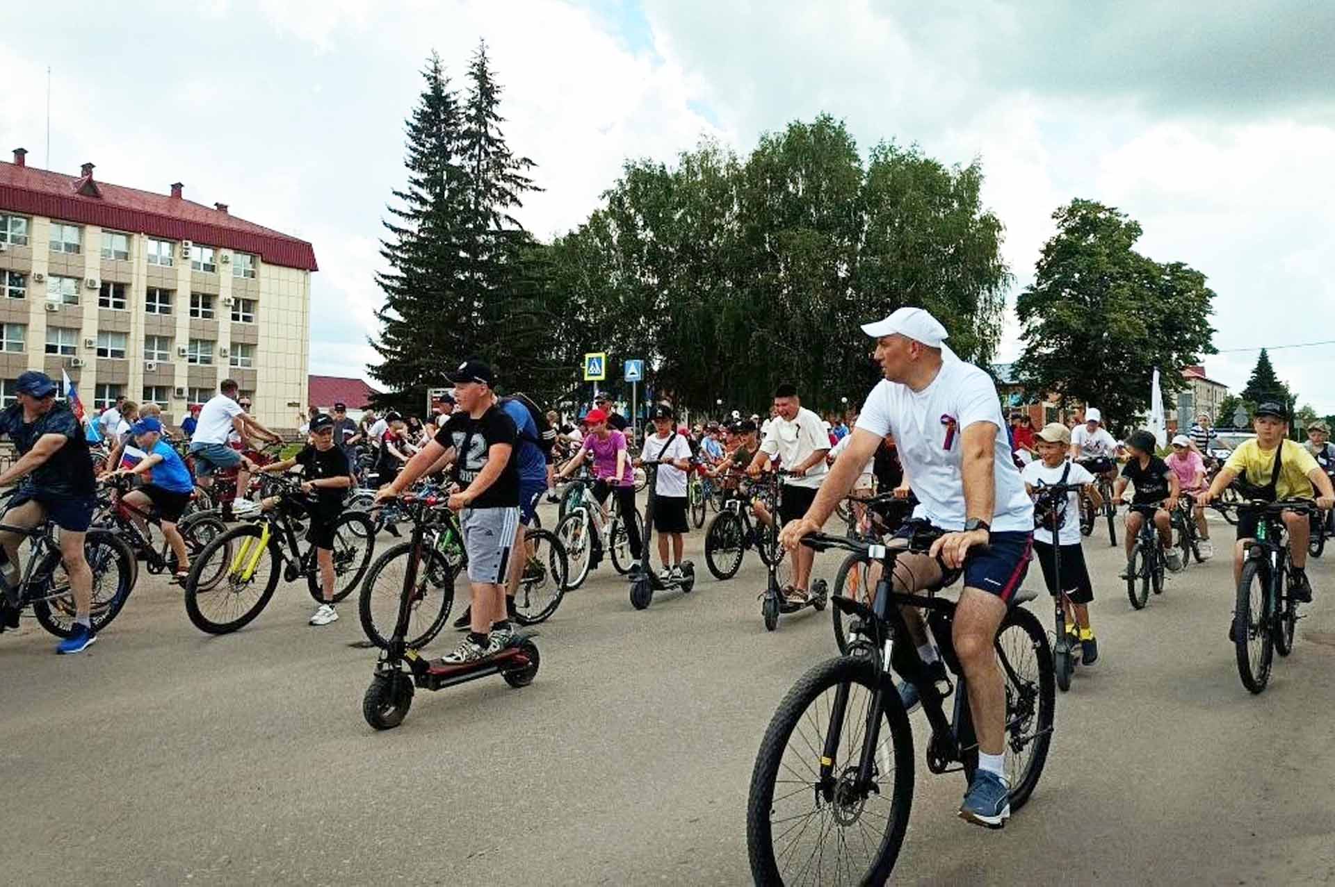 В&nbsp;Упорове Тюменской области прошел велопробег