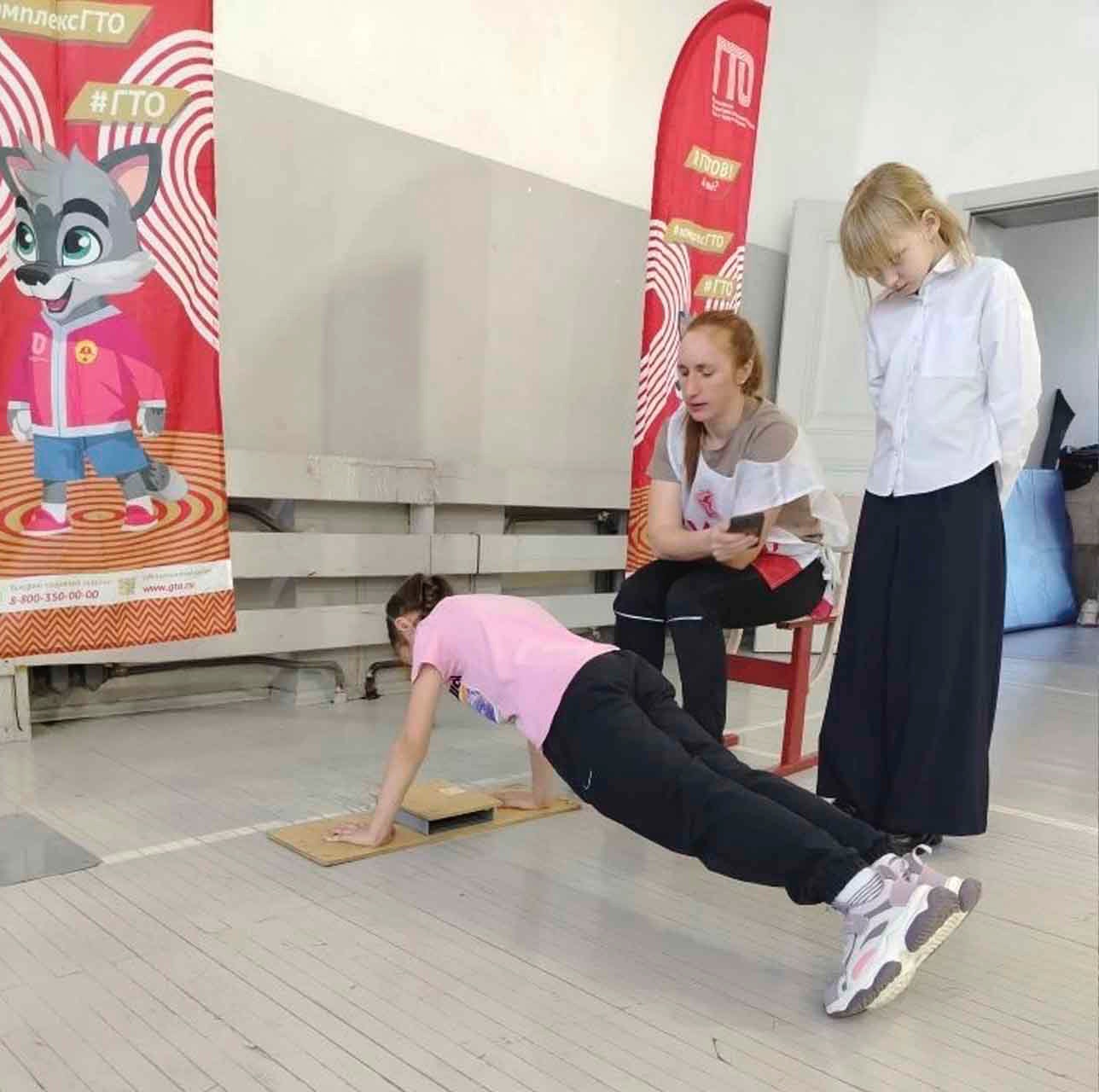 В&nbsp;приангарском поселке Тайтурка прошел фестиваль ГТО среди школьников