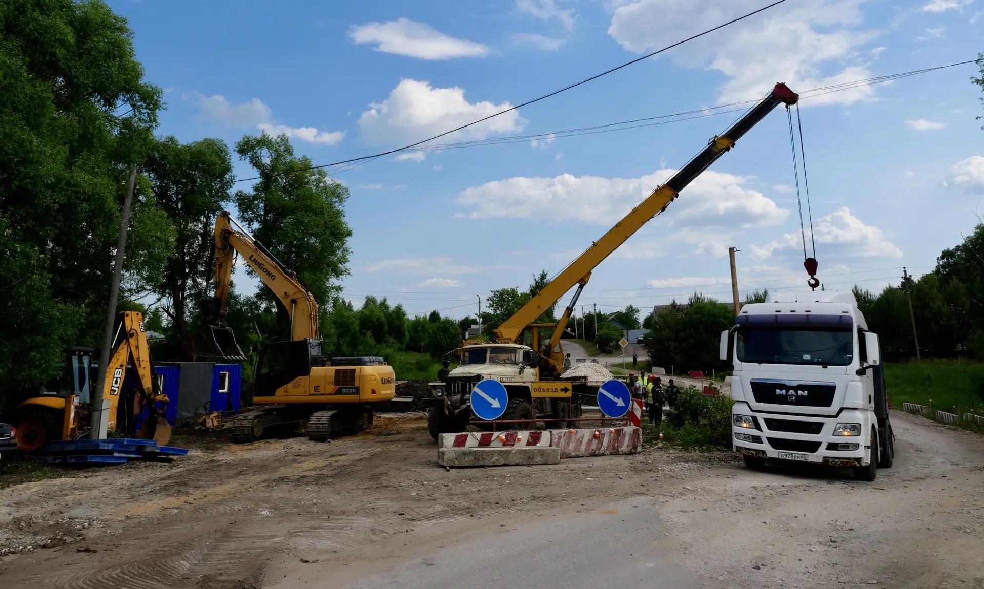 В&nbsp;Захаровском округе Рязанской области отремонтируют мост через ручей