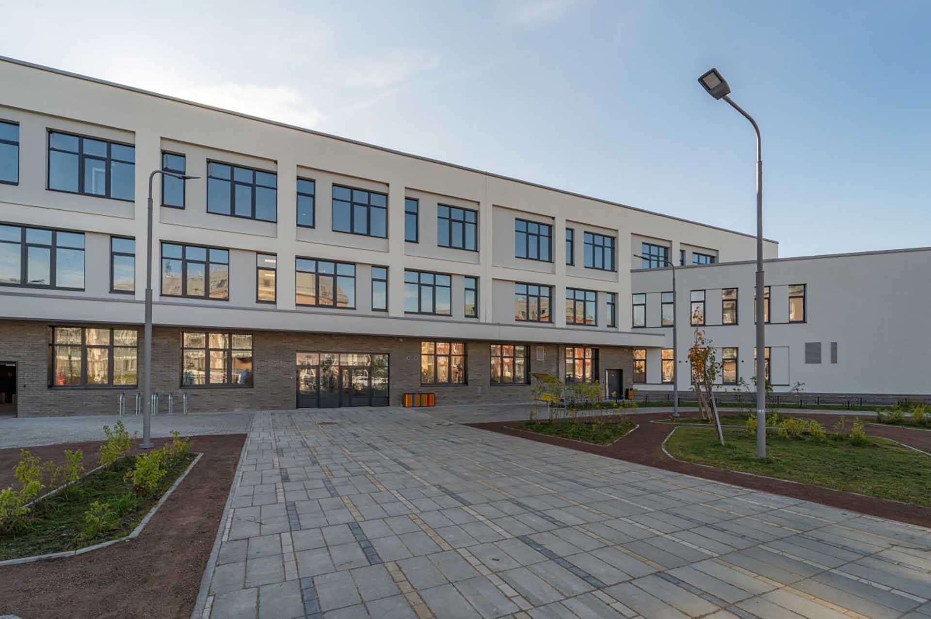 Завершено строительство школы на&nbsp;550&nbsp;мест в&nbsp;Московском районе Петербурга