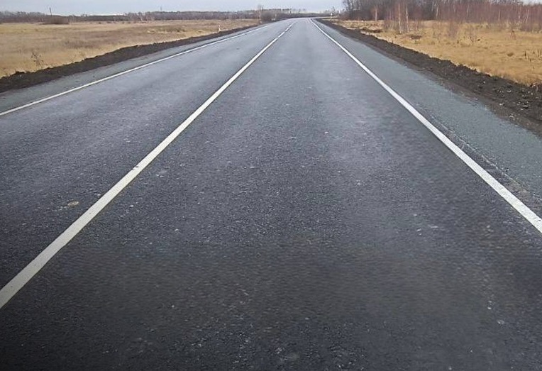 В&nbsp;Омской области обновили участок дороги Бекишево&nbsp;&mdash; Нагибино&nbsp;&mdash; Кутырлы